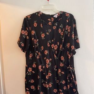 One piece floral romper
